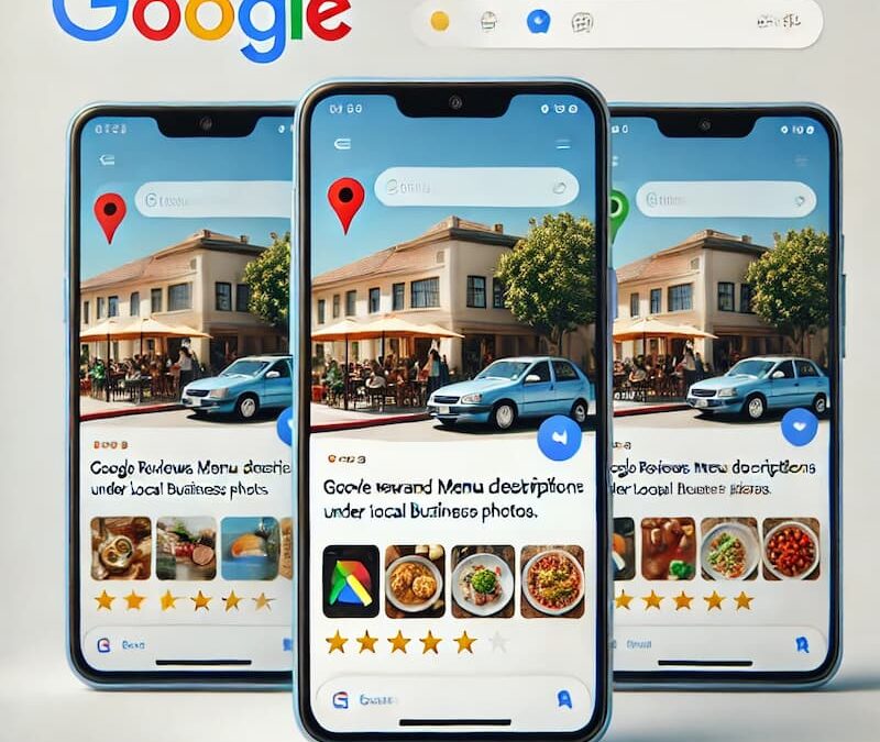 Google Añade Reseñas y Descripciones de Menús a las Fotos Locales