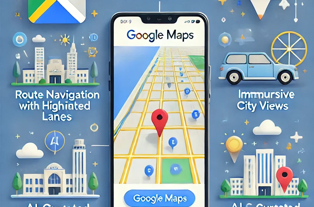 Novedades en Google Maps: Inspiración con Gemini, navegación mejorada y más